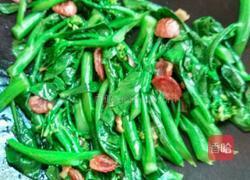 炒芥兰的做法图解5