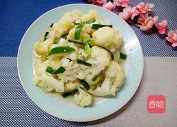 清炒菜花的做法图解9