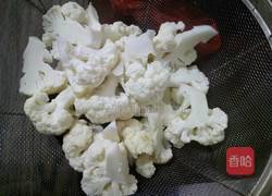 清炒菜花的做法图解2