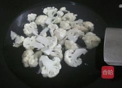 清炒菜花的做法图解3