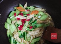 黄瓜腐竹的做法图解7