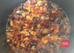 香菇腊肠饭的做法图解9