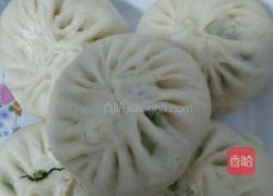 小白菜包子的做法图解3