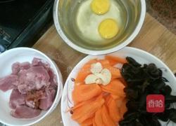 炒木须肉的做法图解1