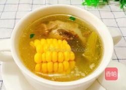 苦瓜玉米排骨汤的做法图解6