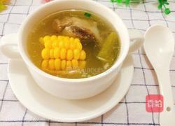 苦瓜玉米排骨汤的做法图解7