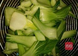 蒜蓉油菜的做法图解2