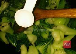 蒜蓉油菜的做法图解8