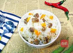 南瓜香肠焖饭的做法图解5