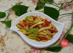 芹菜杏鲍菇炒干贝的做法图解8