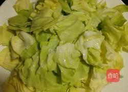 清炒包菜的做法图解1