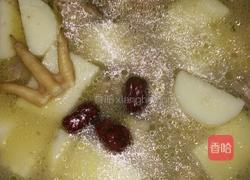 山药炖鸡汤的做法图解3