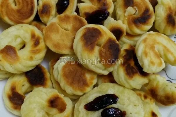 电饼铛版饼干