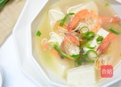 虾仁豆腐汤的做法图解9