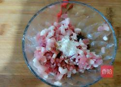 长豆角炒肉丁咸菜的做法图解3