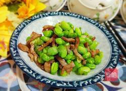 毛豆肉丝的做法图解8