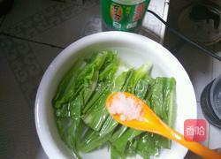 麻酱生拌油麦菜的做法图解2
