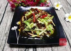 韭黄炒香干的做法图解8
