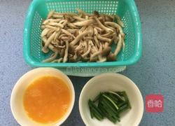 蟹味菇炒蛋的做法图解4