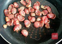 腊味香菇焖饭的做法图解4