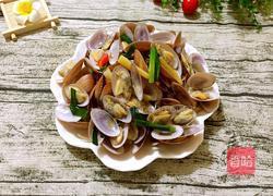 酱爆花蛤的做法图解7