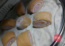 三色馒头的做法图解14