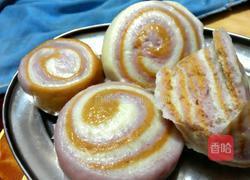 三色馒头的做法图解19