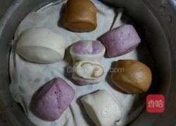 三色馒头的做法图解20