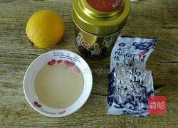 铁观音柠檬茶的做法图解1