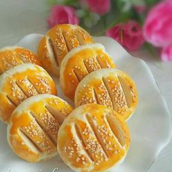 奶黄老婆饼（植物油版）的做法[图]