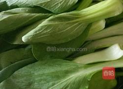 腐竹烧油菜的做法图解2