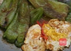 虎皮辣椒炒荷包蛋的做法图解5