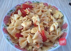 西红柿鸡蛋烩蝴蝶面的做法图解7