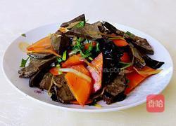 炒羊肝的做法图解8