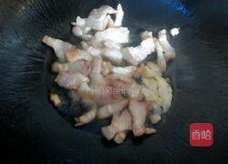 大葱炒肉的做法图解3