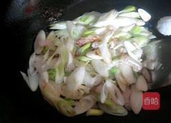 大葱炒肉的做法图解5