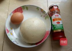 鸡蛋煎馒头片的做法图解1