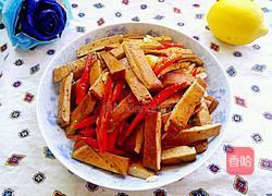 辣椒炒香干的做法图解9