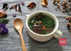 猪红汤的做法图解1