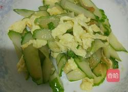 青瓜炒七彩山鸡蛋的做法图解6