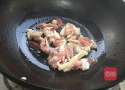 豇豆烧肉的做法图解3