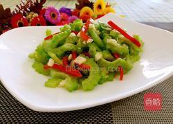 炝拌苦瓜的做法图解11