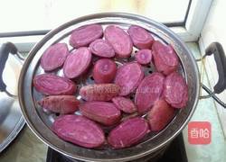 香蕉紫薯吐司卷的做法图解2