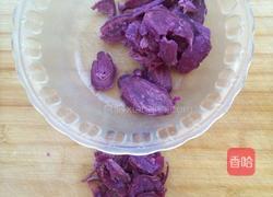 香蕉紫薯吐司卷的做法图解4