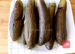 凉拌蒸茄子的做法图解3