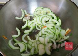 西葫芦炒肉的做法图解5