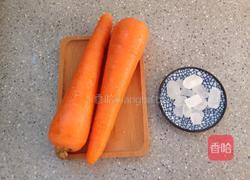 胡萝卜干的做法图解1