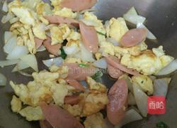 洋葱鸡蛋炒火腿的做法图解7