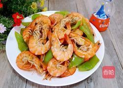 辣炒基围虾的做法图解6