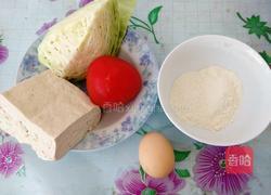 豆腐蛋花汤的做法图解1